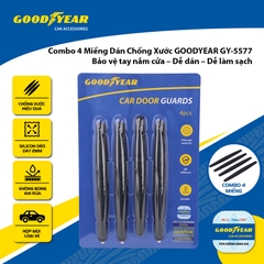Combo 4 Miếng Dán Silicon Chống Xước Bảo Vệ Tay Nắm Cửa GOODYEAR