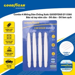 Combo 4 Miếng Dán Silicon Chống Xước Bảo Vệ Tay Nắm Cửa GOODYEAR