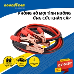 Dây Câu Bình Ắc Quy Lõi Đồng 400A Dài 3m GOODYEAR GY-5357 Kích Điện Cứu Hộ Ô tô