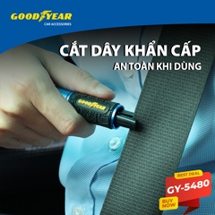 Dụng Cụ Phá Kính Cắt Dây An Toàn Thoát Hiểm GOODYEAR GY-5480