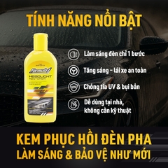 Combo Tỏa Sáng Xế Iu Formula 1: Phục Hồi Đèn Pha + Sáp Phủ Bóng Ceramic SiO2 + Tặng Khăn Microfiber