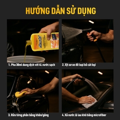 Dung Dịch Rửa Xe Kèm Phủ Bóng Carnauba Wax FORMULA 1 615016 473ml Sạch Bóng Nhanh An Toàn Cho Sơn Xe - Nhập Khẩu Chính Hãng