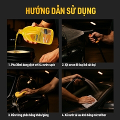 Dung Dịch Rửa Xe Phủ Bóng Carnauba Wax FORMULA 1 615032 1.9L Đậm Đặc Bóng Sáng Tối Ưu - Nhập Khẩu Chính Hãng