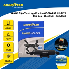 Giá Đỡ Điện Thoại Kẹp Khe Điều Hòa Ô Tô GOODYEAR GY-5478