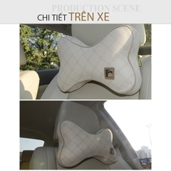 Gối Tựa Đầu Cao Su Non FOCUS Gu F-TM01F-A Màu Kem - Nhập Khẩu Chính Hãng