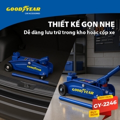 Kích Cá Sấu 2 Tấn Con Đội Nâng Vật Nặng Kích Gầm Ô tô GOODYEAR GY-2246