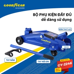 Kích Cá Sấu 2 Tấn Con Đội Nâng Vật Nặng Kích Gầm Ô tô GOODYEAR GY-2246