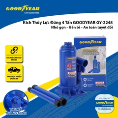 Kích Thuỷ Lực 2 Tấn 4 Tấn 6 Tấn Con Đội Nâng Vật Nặng Kích Gầm Ô tô GOODYEAR