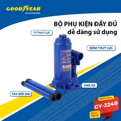 Kích Thuỷ Lực 2 Tấn 4 Tấn 6 Tấn Con Đội Nâng Vật Nặng Kích Gầm Ô tô GOODYEAR