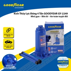 Kích Thuỷ Lực 2 Tấn 4 Tấn 6 Tấn Con Đội Nâng Vật Nặng Kích Gầm Ô tô GOODYEAR