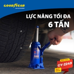 Kích Thuỷ Lực 2 Tấn 4 Tấn 6 Tấn Con Đội Nâng Vật Nặng Kích Gầm Ô tô GOODYEAR