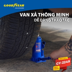Kích Thuỷ Lực 2 Tấn 4 Tấn 6 Tấn Con Đội Nâng Vật Nặng Kích Gầm Ô tô GOODYEAR