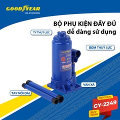 Kích Thuỷ Lực 2 Tấn 4 Tấn 6 Tấn Con Đội Nâng Vật Nặng Kích Gầm Ô tô GOODYEAR