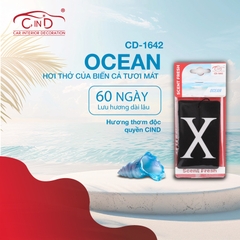Lá Thơm Treo Ô tô, Tủ Quần Áo CIND CD-164  Hương Thơm Độc Quyền Không Gian Thơm Mát - Nhập Khẩu Chính Hãng