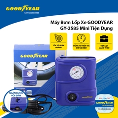 Máy Bơm Lốp Xe GOODYEAR GY-2585 Mini Tiện Dụng - Nhập Khẩu Chính Hãng