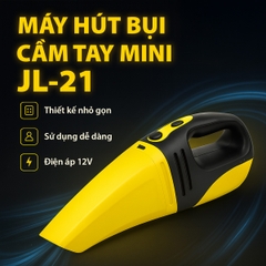 Máy Hút Bụi Cầm Tay Ô Tô 12V Đa Năng Hút Khô & Ước JL-21 - Nhập Khẩu Chính Hãng