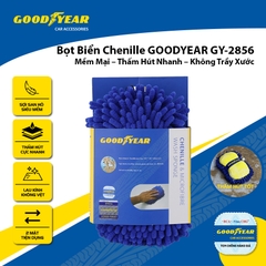 Miếng Bọt Biển Chenille Sợi Nhỏ Mềm San Hô Tiện Dụng Rửa Xe Máy, Ô tô, Lau Dọn Nội Thất GOODYEAR GY-2856