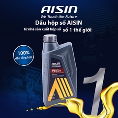 Nhớt Hộp Số Tự Động AISIN CFEx+ CVT 1 Lít CVTFP01PB - Nhập Khẩu Chính Hãng