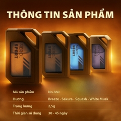 Nước Hoa Ô Tô 2in1 Treo Gương & Ghim Máy Lạnh AIR-Q Nero Sport No360 Đánh Thức Cảm Xúc Trên Mọi Hành Trình - Nhập Khẩu Chính Hãng