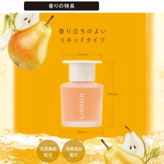 Nước Hoa Ô Tô CARMATE Irodori L2093 Cheerful Pear 80ml - Nhập Khẩu Chính Hãng