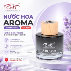 Nước Hoa Ô Tô CIND Aroma CD-2501 White Musk 100ml