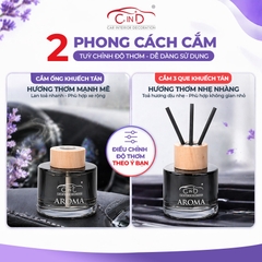 Nước Hoa Ô Tô CIND Aroma CD-2501 White Musk 100ml