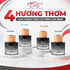 Nước Hoa Ô Tô CIND Aroma CD-2504 Ice Black 100ml