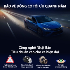 Nước Làm Mát Động Cơ Màu Xanh Dương AISIN Super Long Life Coolant 50% 1 Lít SCPM50A1LB - Nhập Khẩu Chính Hãng