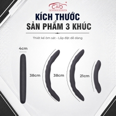 Ốp Bọc Vô Lăng CIND Da Nappa Cao Cấp Mỏng Nhẹ Chống Trượt Phù Hợp Nhiều Dòng Xe
