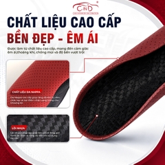 Ốp Bọc Vô Lăng CIND Da Nappa Cao Cấp Mỏng Nhẹ Chống Trượt Phù Hợp Nhiều Dòng Xe