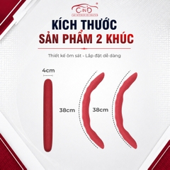 Ốp Bọc Vô Lăng CIND Da Nappa Cao Cấp Mỏng Nhẹ Chống Trượt Phù Hợp Nhiều Dòng Xe