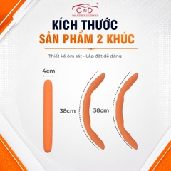 Ốp Bọc Vô Lăng CIND Da Nappa Cao Cấp Mỏng Nhẹ Chống Trượt Phù Hợp Nhiều Dòng Xe