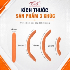 Ốp Bọc Vô Lăng CIND Da Nappa Cao Cấp Mỏng Nhẹ Chống Trượt Phù Hợp Nhiều Dòng Xe