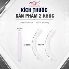 Ốp Bọc Vô Lăng CIND Carbon Nhám Thể Thao Mỏng Nhẹ Chống Trượt Phù Hợp Nhiều Dòng Xe