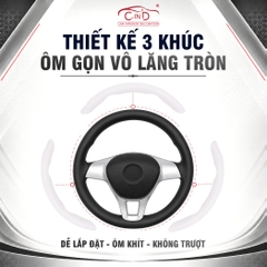 Miếng Ốp Bọc Vô Lăng Ô Tô CIND Carbon Nhám (Phiên Bản Nâng Cấp) Bám Tay Ma Sát Tốt Mỏng Nhẹ Chống Trượt Phù Hợp Nhiều Dòng Xe