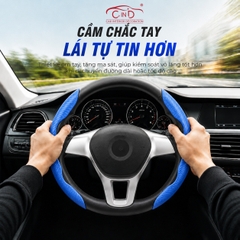 Ốp Bọc Vô Lăng CIND Carbon Nhám Thể Thao Mỏng Nhẹ Chống Trượt Phù Hợp Nhiều Dòng Xe