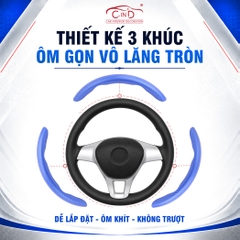 Miếng Ốp Bọc Vô Lăng Ô Tô CIND Carbon Nhám (Phiên Bản Nâng Cấp) Bám Tay Ma Sát Tốt Mỏng Nhẹ Chống Trượt Phù Hợp Nhiều Dòng Xe