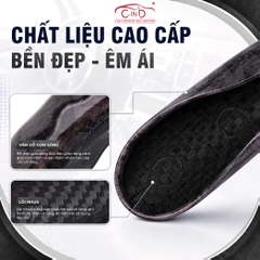 Ốp Bọc Vô Lăng CIND Vân Gỗ Đào (Phiên Bản Nâng Cấp) Sang Trọng Đẳng Cấp Mỏng Nhẹ Chống Trượt Phù Hợp Nhiều Dòng Xe