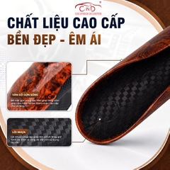 Ốp Bọc Vô Lăng CIND Vân Gỗ Đào Sang Trọng Mỏng Nhẹ Chống Trượt Phù Hợp Nhiều Dòng Xe