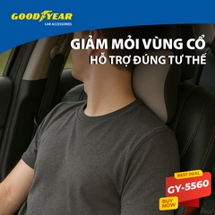 Gối Tựa Đầu Tựa Lưng Cao Su Non GOODYEAR Sang Trọng Mềm Mại Thoáng Khí