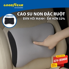 Gối Tựa Đầu Tựa Lưng Cao Su Non GOODYEAR Sang Trọng Mềm Mại Thoáng Khí