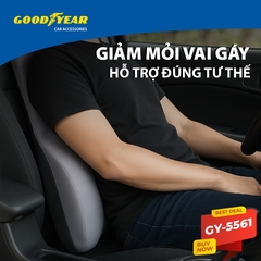 Gối Tựa Đầu Tựa Lưng Cao Su Non GOODYEAR Sang Trọng Mềm Mại Thoáng Khí