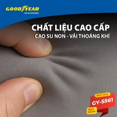 Gối Tựa Đầu Tựa Lưng Cao Su Non GOODYEAR Sang Trọng Mềm Mại Thoáng Khí