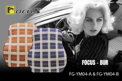 Tựa Lưng Cao Su Non FOCUS Bur FG-YM04-B Màu Lam - Nhập Khẩu Chính Hãng