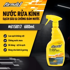 Nước Rửa Kính Chống Bám Nước FORMULA 1 615817 680ml - Nhập Khẩu Chính Hãng