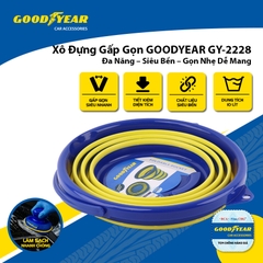 Xô Đựng Gấp Gọn GOODYEAR GY-2228 Dung Tích 10L Đa Năng Có Móc Treo Tiện Dụng Chất Liệu Siêu Bền