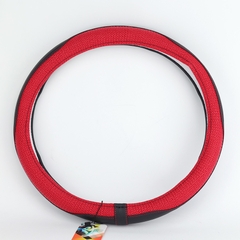 Bọc Vô Lăng CIND E011 Size M Màu Đen Đỏ Da PU Lõi TPE Chống Trượt Siêu Êm - Nhập Khẩu Chính Hãng