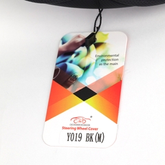 Bọc Vô Lăng CIND Y019 Size M Màu Đen Da PU Lõi TPE Chống Trượt Siêu Êm - Nhập Khẩu Chính Hãng