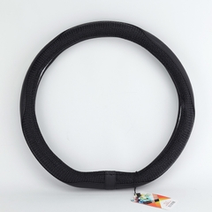 Bọc Vô Lăng D-Cut CIND E011D Size M Màu Đen Da PU Lõi TPE Chống Trượt Siêu Êm - Nhập Khẩu Chính Hãng