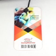 Bọc Vô Lăng D-Cut CIND E011D Size M Màu Đen Da PU Lõi TPE Chống Trượt Siêu Êm - Nhập Khẩu Chính Hãng